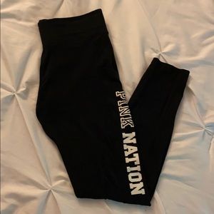 PINK leggings black size medium